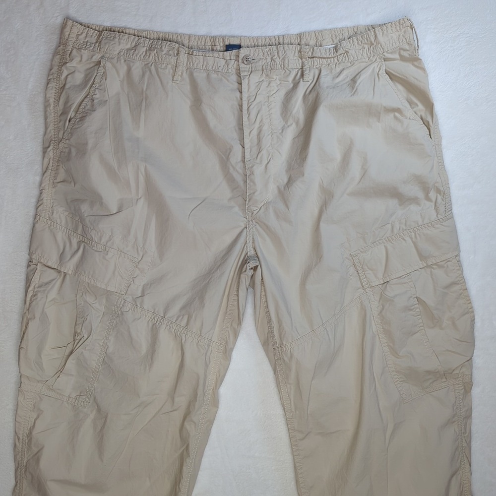Polo Ralph Lauren Paratrooper Cargo Pants Men's 44BX30 Khaki Lightweight Cotton‎